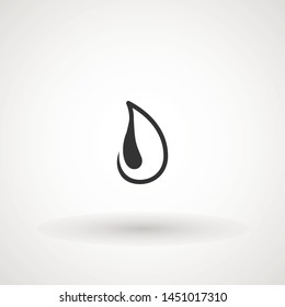 Drop Water, Splash Water Icon Rain Vector Logo Template Vector illustration