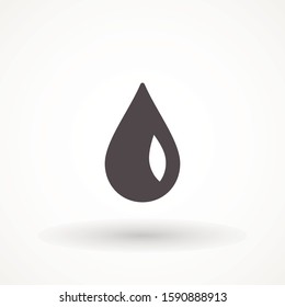 Drop Water, Splash Water Icon Rain Vector Logo Template Vector 