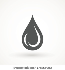 Drop Water, Splash Water Icon Rain Vector Logo Template Vector illustration