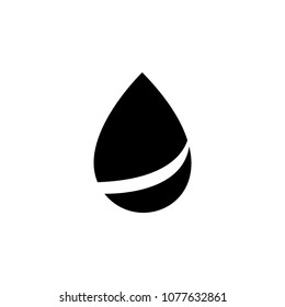 Drop Water, Splash Water Icon Vector Logo Template