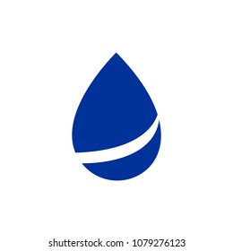 Drop Water, Splash Water Icon Vector Logo Template