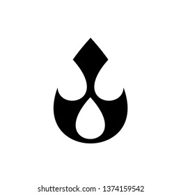 drop water template icon