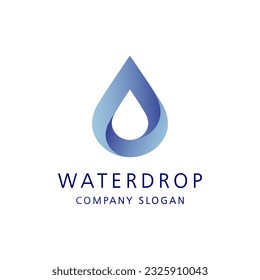 Drop Water Vector Abstract Logo Design Elements