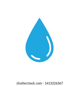 Drop of water vector icon.