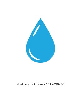 Drop of water vector icon.