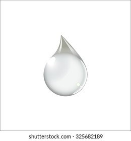 Drop of water - Vector icon isolated