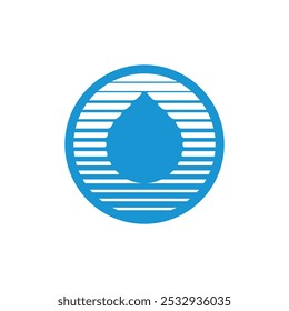 Drop-Wave-Logo-Design, moderne Logo-Designs