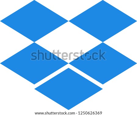 dropbox vector icon