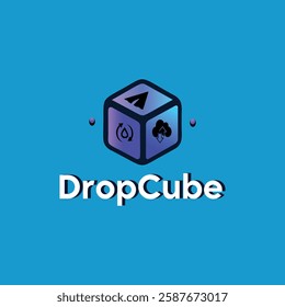 DropCube file sharing site logo.
