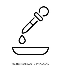 Droper-Symbol bearbeitbare Stock Vektor-Illustration