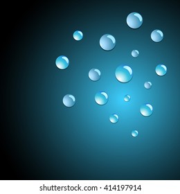 dropet water vector illustration