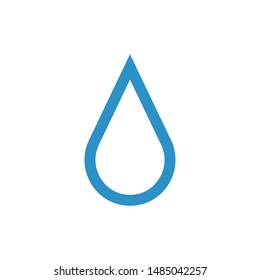 Droplet graphic design template vector isolated illustration