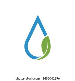 Droplet graphic design template vector isolated illustration