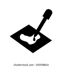 droplet laboratory isolated icon vector illustration design