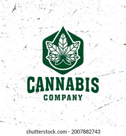 Diseño de cannabis mezclado con una gota de aceite
