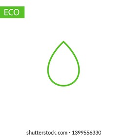 Droplet vector icon. Web design icon. Drop falls, water droplet. Drop of oil illustrator. Drop of rain icon. Vector EPS 10