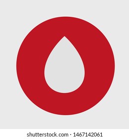 Droplet vector icon. Web design icon. Drop falls, water droplet. Drop of oil illustrator. Drop of rain icon. Vector EPS 10