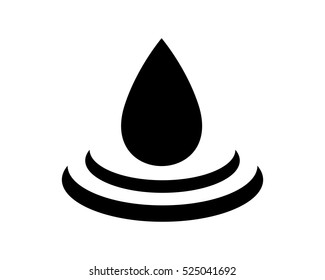 droplets oil refinery industry industrial business company image vector icon logo symbol