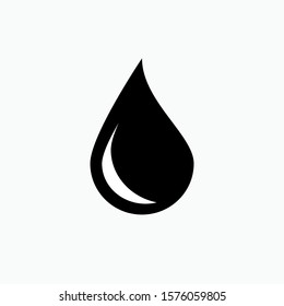 
Dropped Water Icon - Vector, Sign and Symbol for Design, Presentation, Website or Apps Elements.,