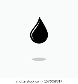 
Dropped Water Icon - Vector, Sign and Symbol for Design, Presentation, Website or Apps Elements.,