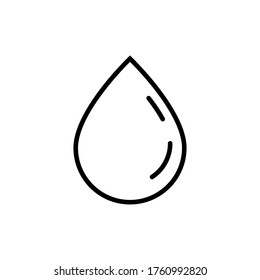 Dropdown-Wasserliniensymbol-Vektorvorlage
