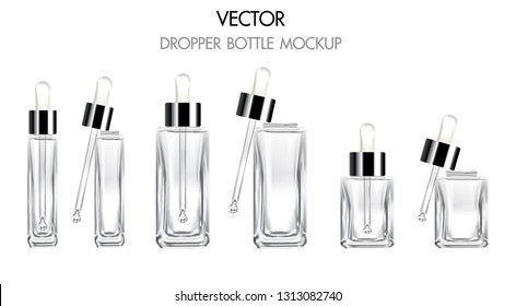Dropper Bottle Mockup