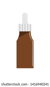 Dropper Bottle on a white background