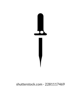 dropper bulb chemical glassware lab glyph icon vector. dropper bulb chemical glassware lab sign. isolated symbol illustration