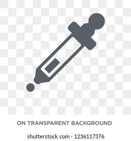 Dropper icon. Dropper design concept from  collection. Simple element vector illustration on transparent background.