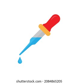 Dropper icon design isolated on white background