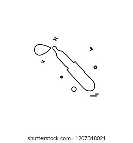 Dropper icon design vector