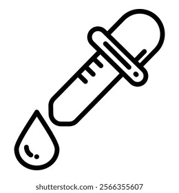 Dropper Icon Element For Design