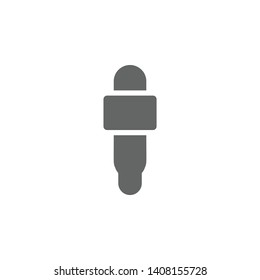 Dropper  icon. Element of materia flat tools icon