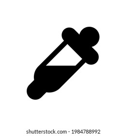 Dropper icon with glyph style