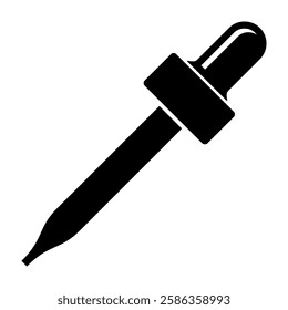 Dropper icon isolated on white background