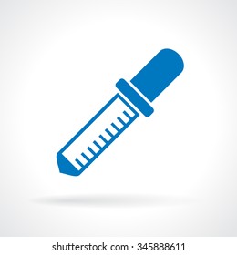 Dropper icon isolated on white background