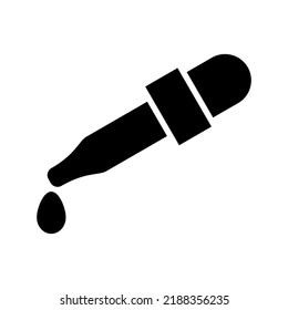 dropper icon or logo isolated sign symbol vector illustration - high quality black style vector icons
