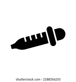 dropper icon or logo isolated sign symbol vector illustration - high quality black style vector icons
