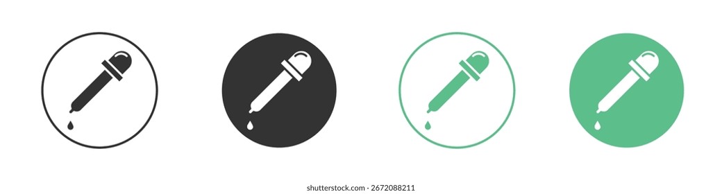 Conjunto de iconos de Vector de línea plana mínima.