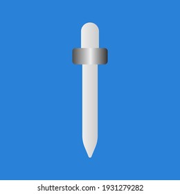 dropper icon. Pipette icon. Medicine dropper sign. vector illustration