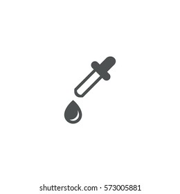 dropper icon. sign design