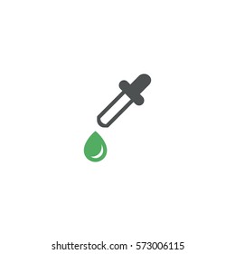 dropper icon. sign design