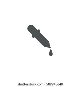 dropper icon. sign design