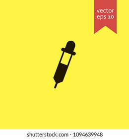 dropper. dropper icon. sign design. Vector EPS 10.