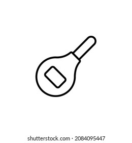 icono del cuentagotas. Icono moderno moderno del cuentagotas vectoriales planas sobre fondo blanco , ilustración vectorial