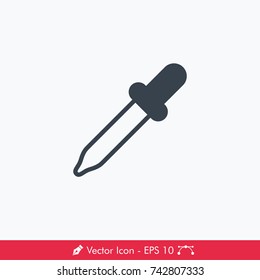 Dropper Icon / Vector