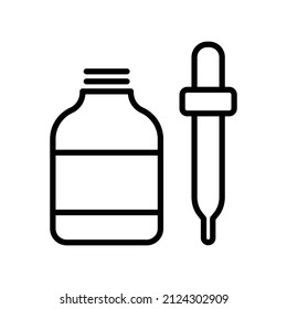 dropper icon vector design template simple and clean