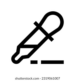dropper icon for your website, mobile, presentation, and logo design.