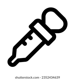 dropper icon for your website, mobile, presentation, and logo design.