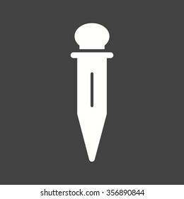 Dropper, lab, drug icon vector image. Can also be used for healthcare and science. Suitable for use on web apps, mobile apps and print media.